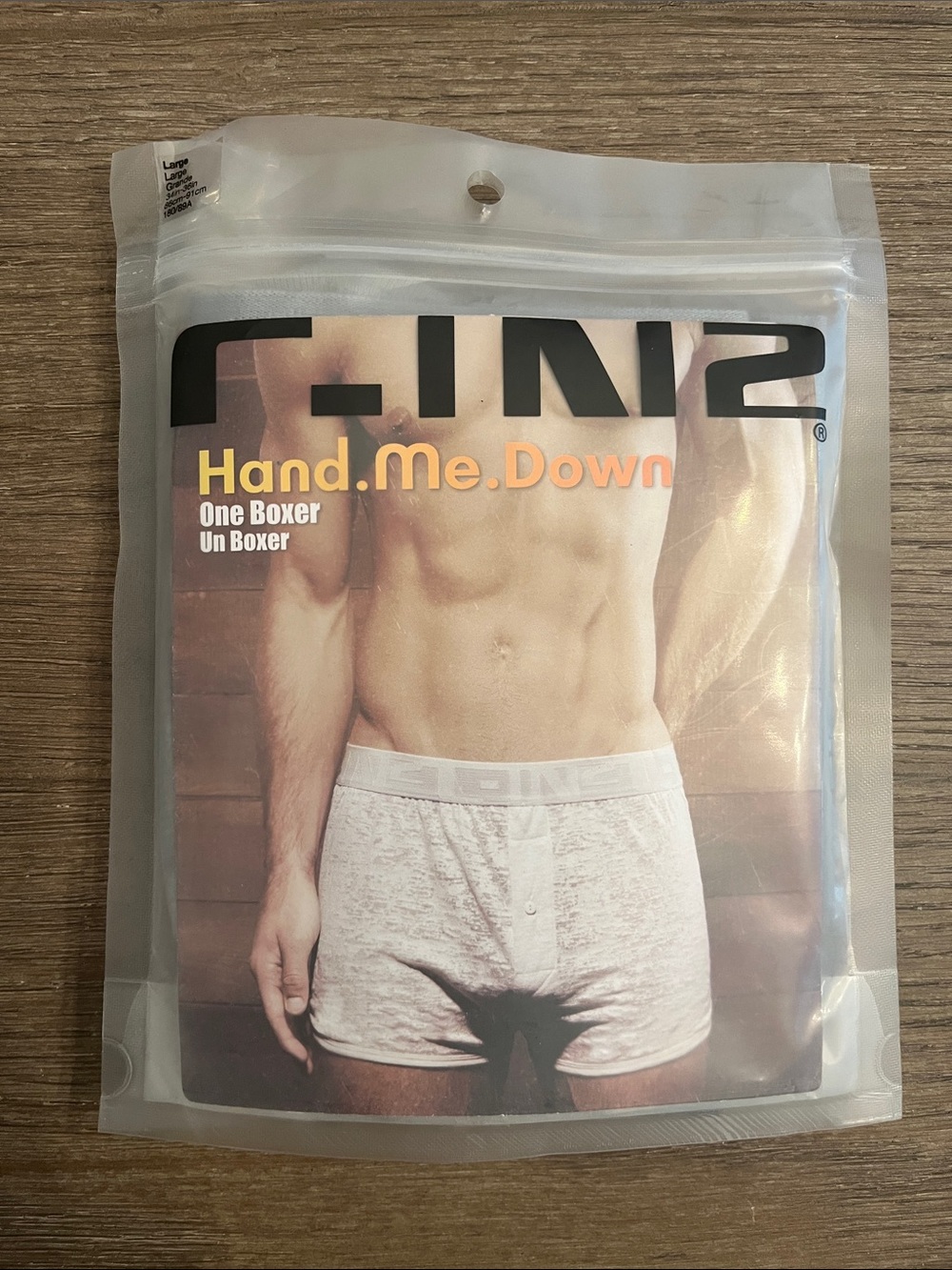 NWT, C-IN2 Hand Me Down Boxer